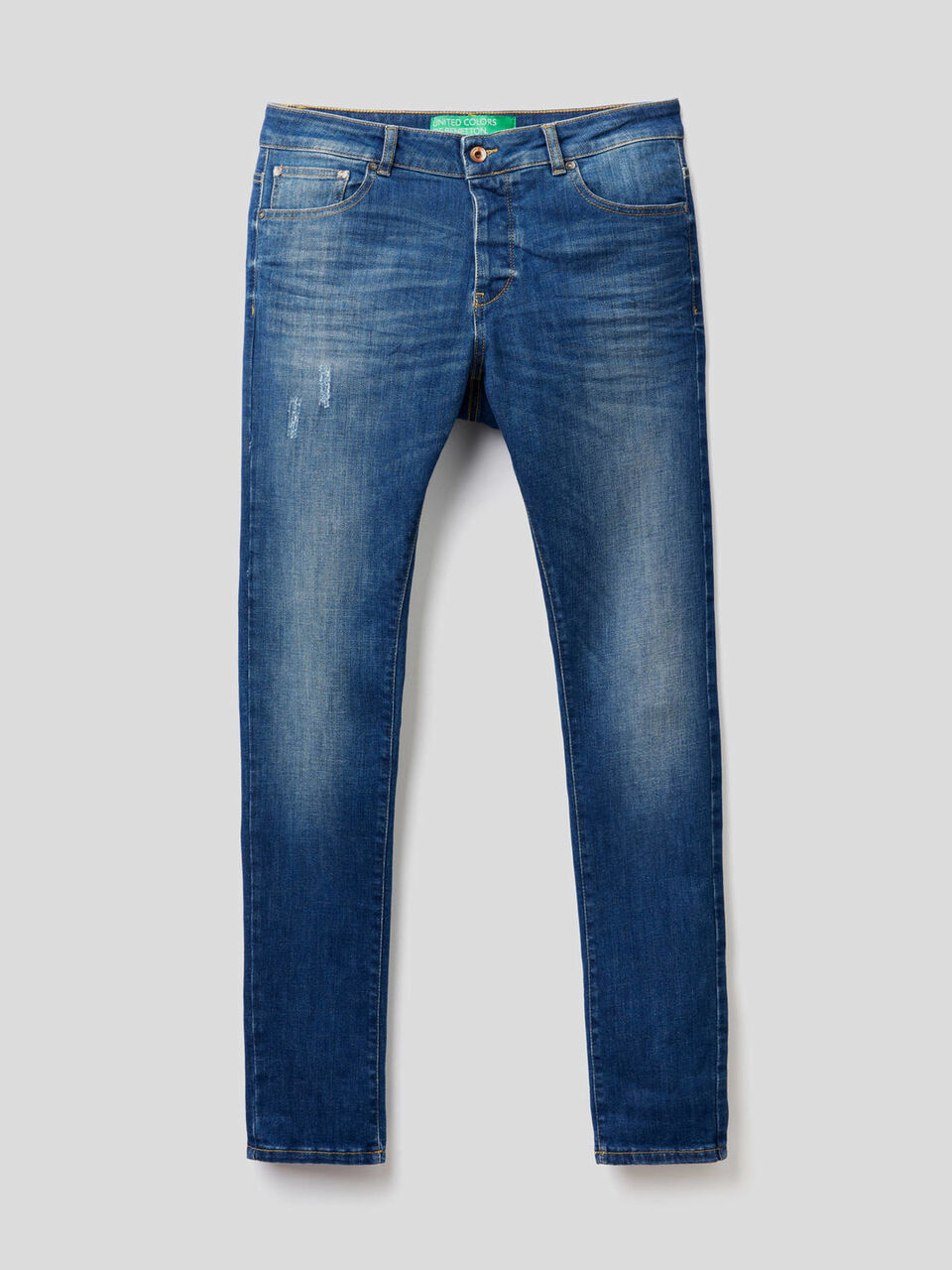 Five pocket worn look jeans image number null