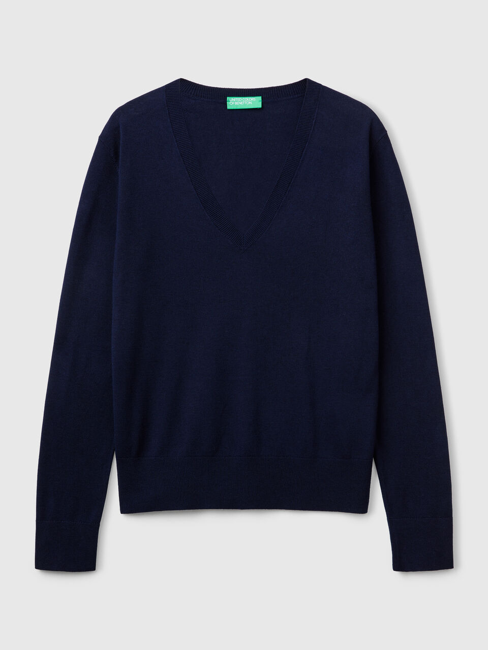 V NECK SWEATER L/S Women image number 1