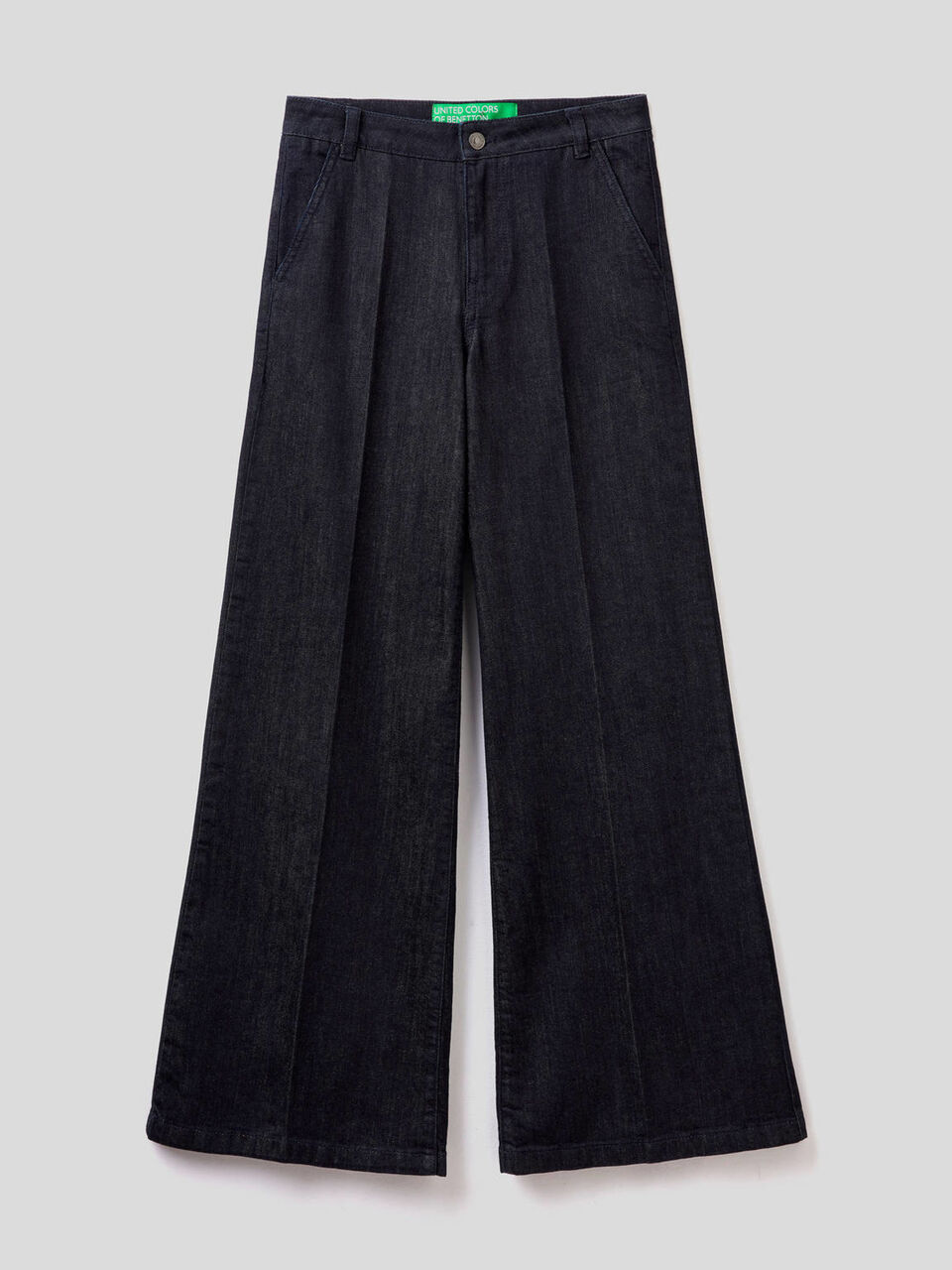 Flared jeans in stretch cotton image number null