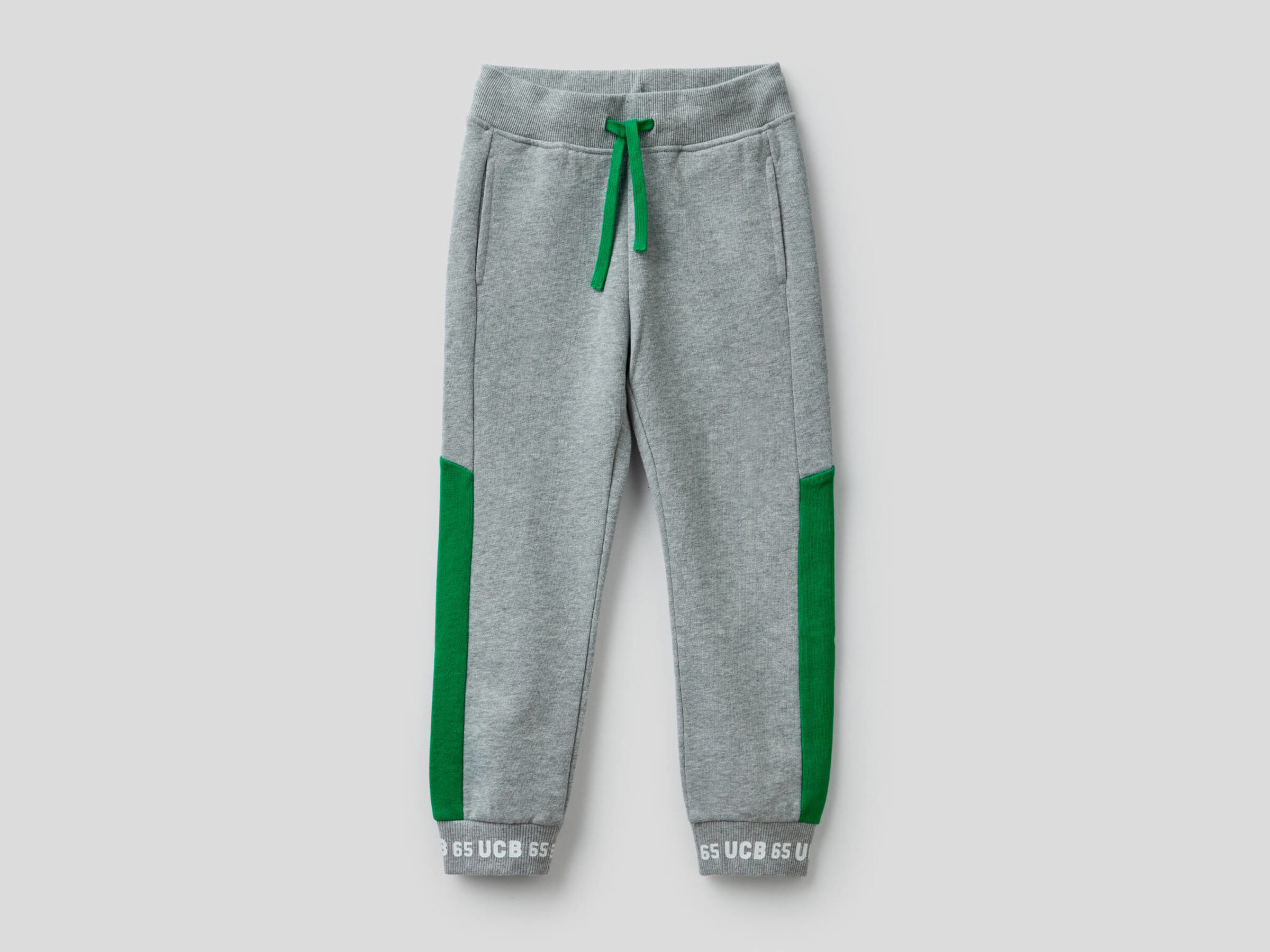 Pants in 100% sweat cotton image number null