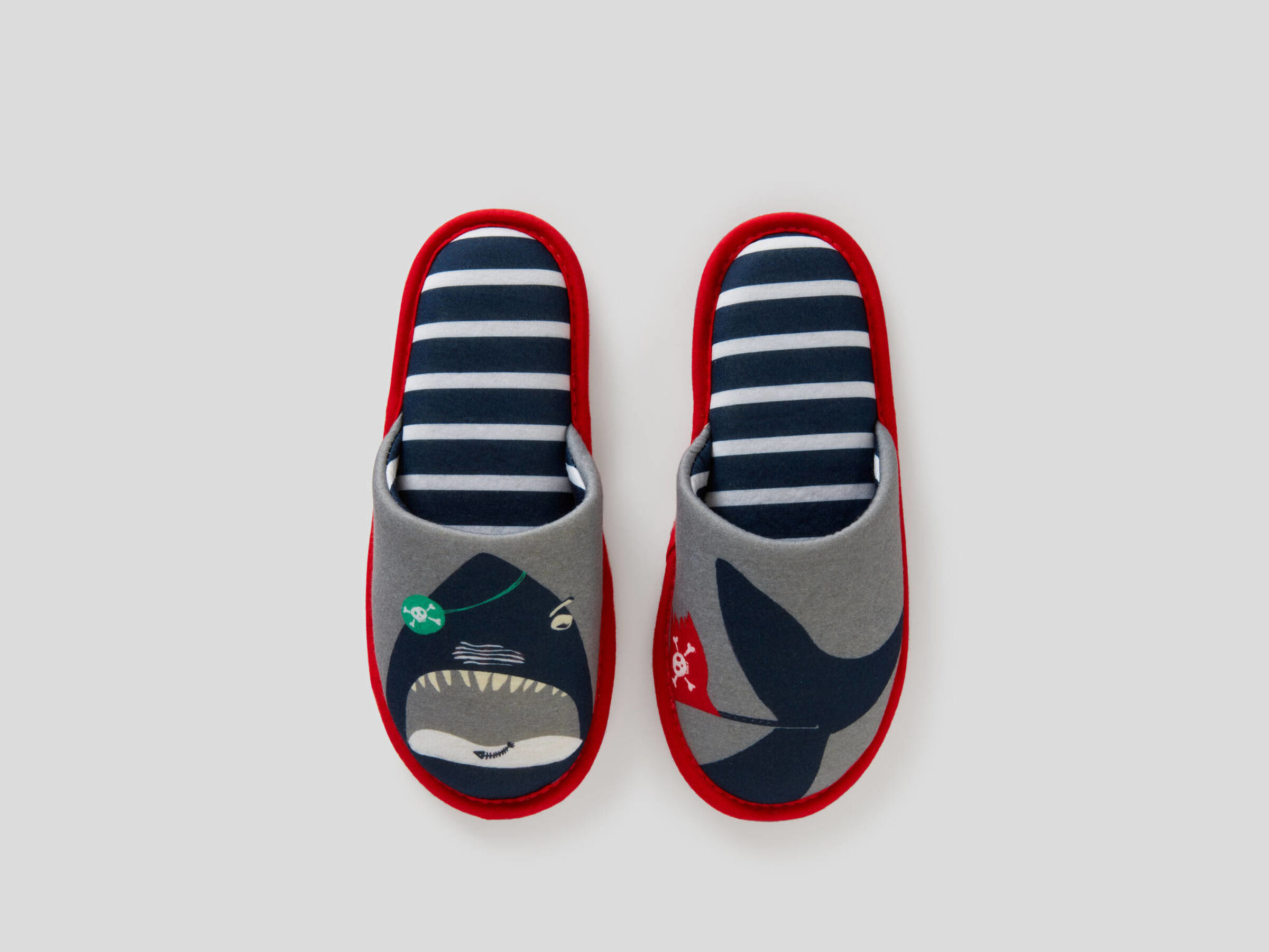 Printed jersey slippers image number null