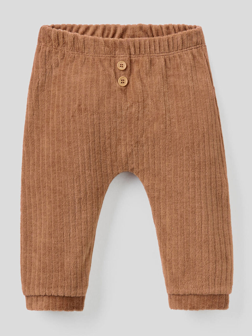 Chenille trousers with animal image number 1