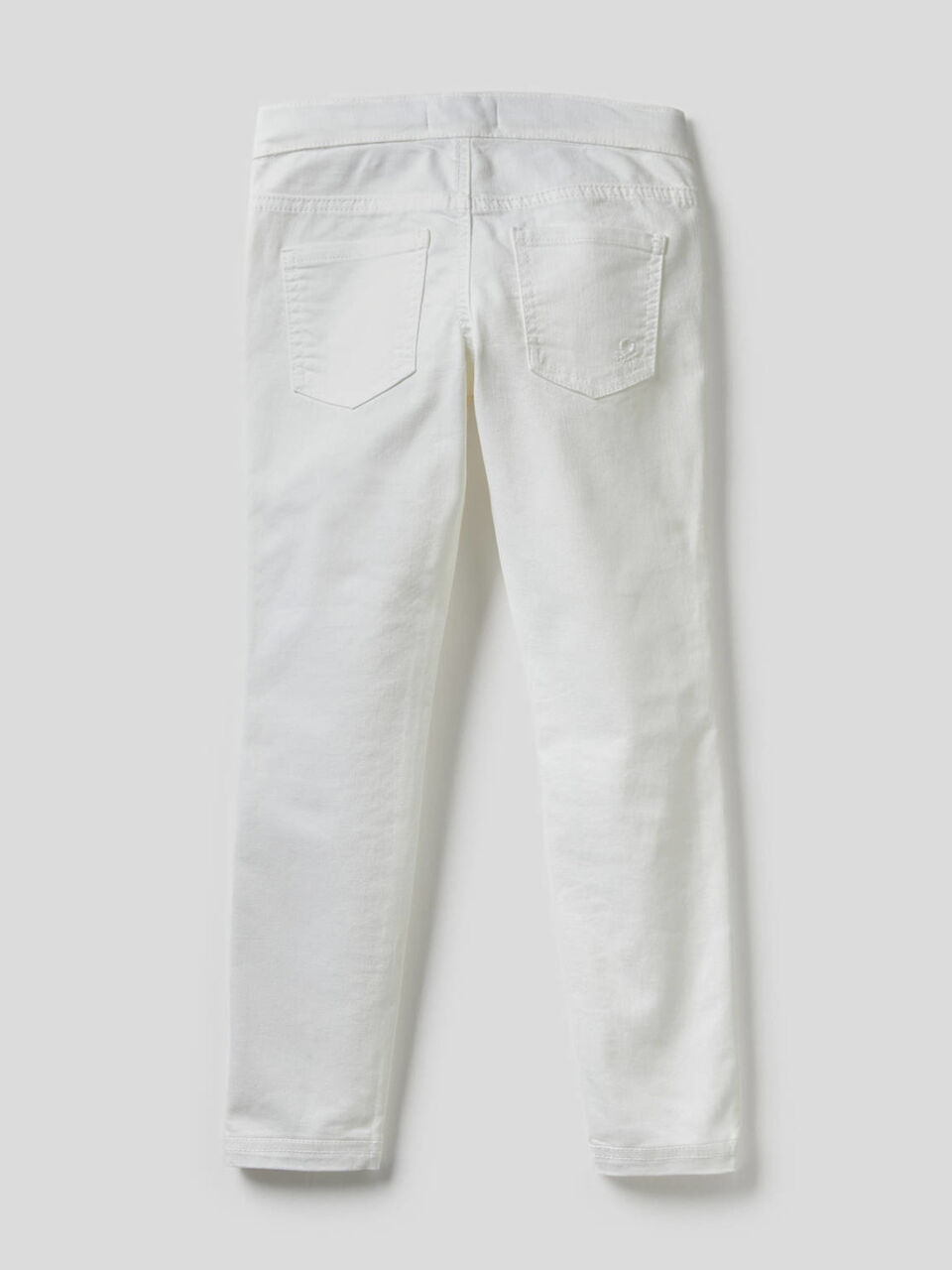Twill trousers in stretch cotton blend. image number 2