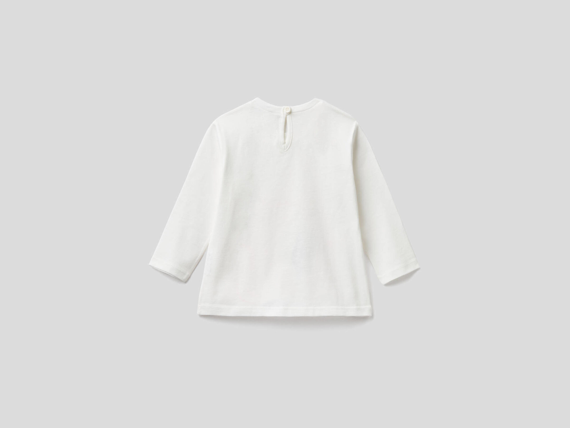 Long sleeve t-shirt in pure organic cotton image number null