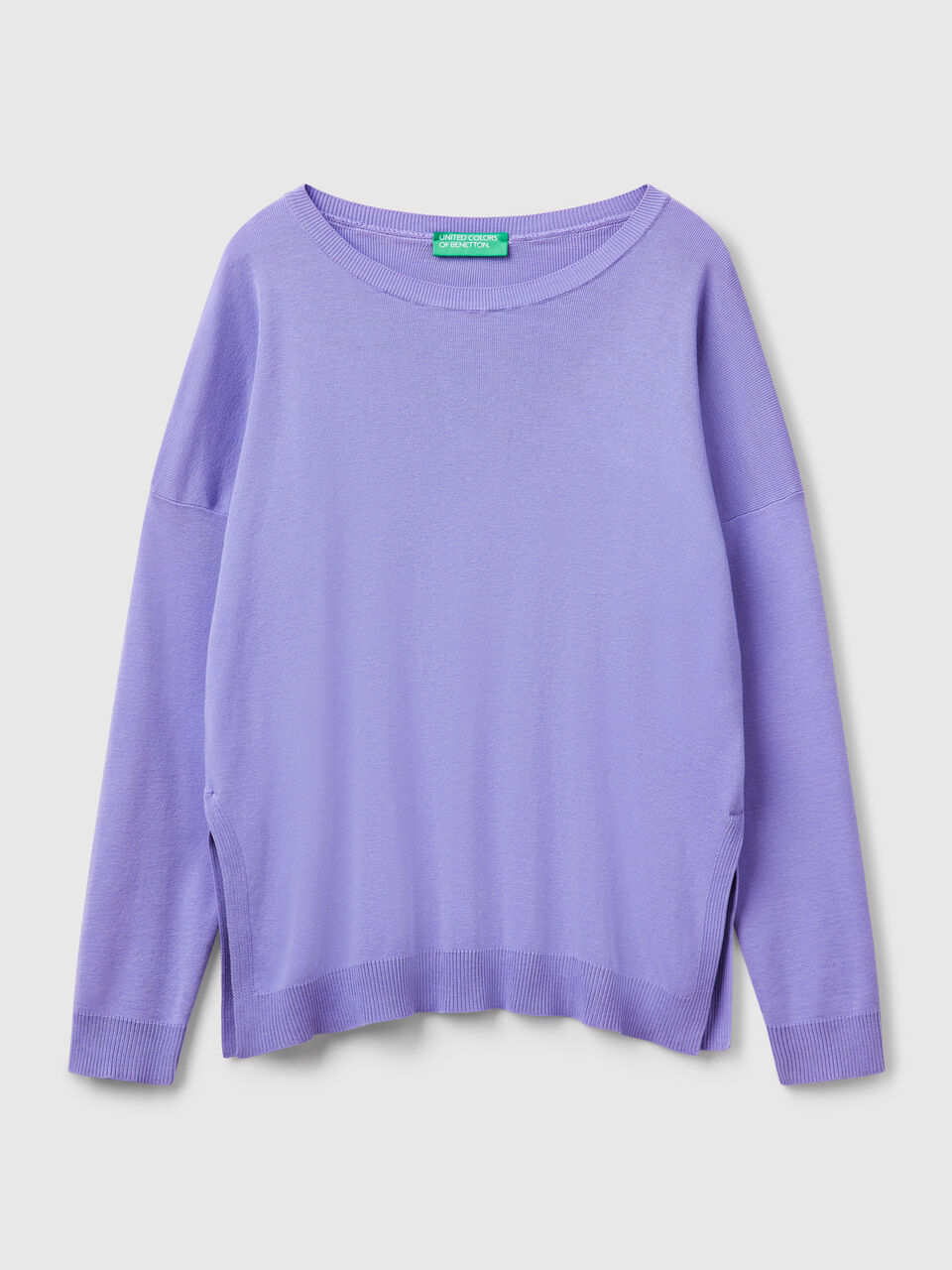 BOAT-NECK SWEAT.L/S Women image number 1