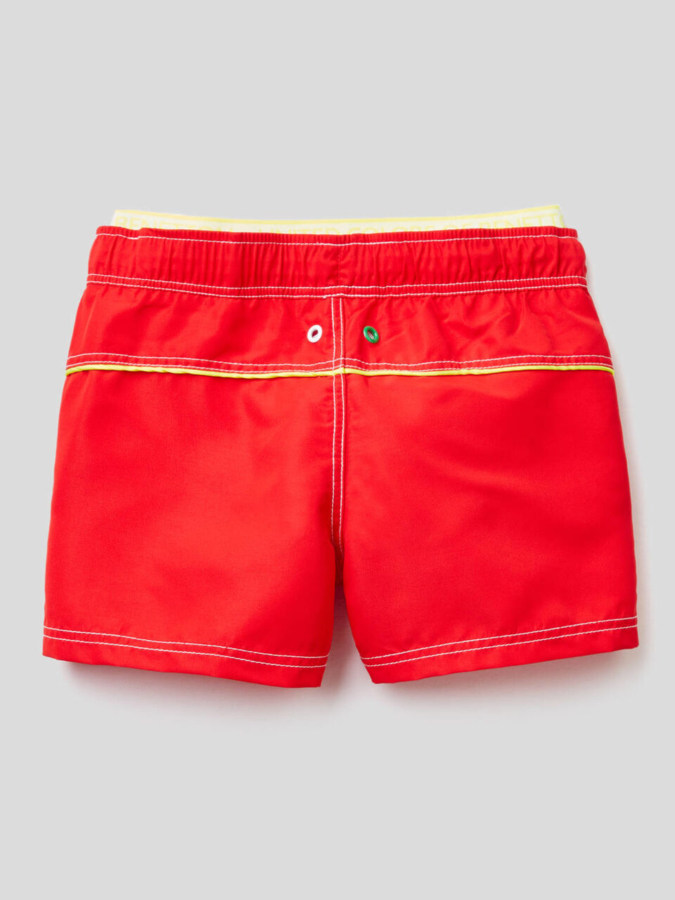 Swim trunks with neon details image number null
