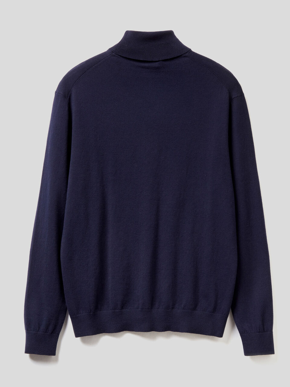 Turtleneck in lightweight cotton blend image number 2