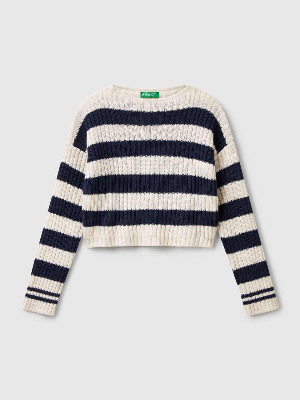 BOAT-NECK SWEAT.L/S Junior Girl image number 1