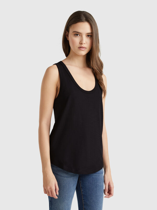 Tank top in lightweight cotton Women
