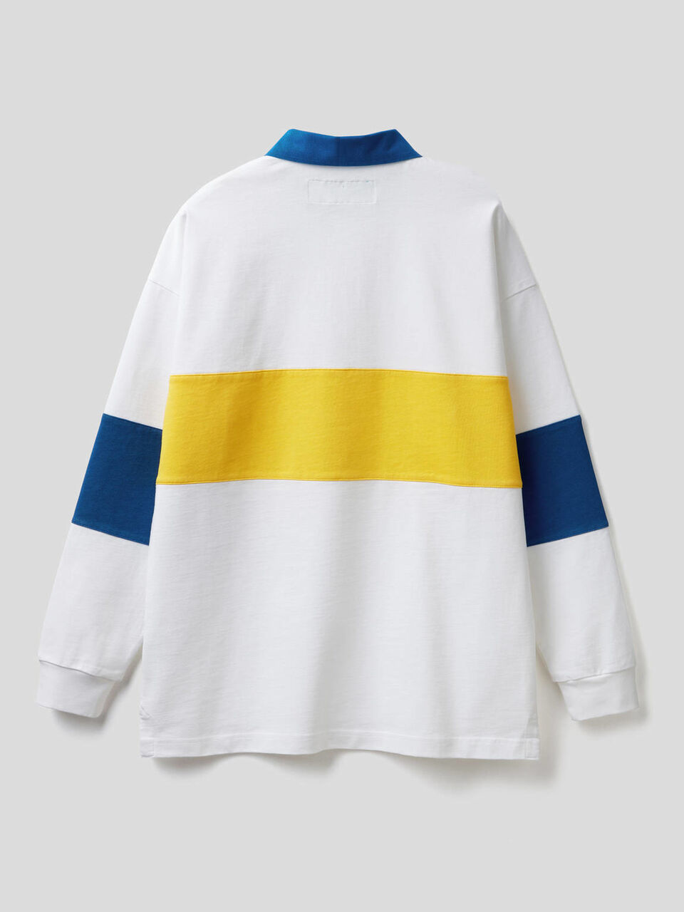 Rugby polo in organic cotton image number null