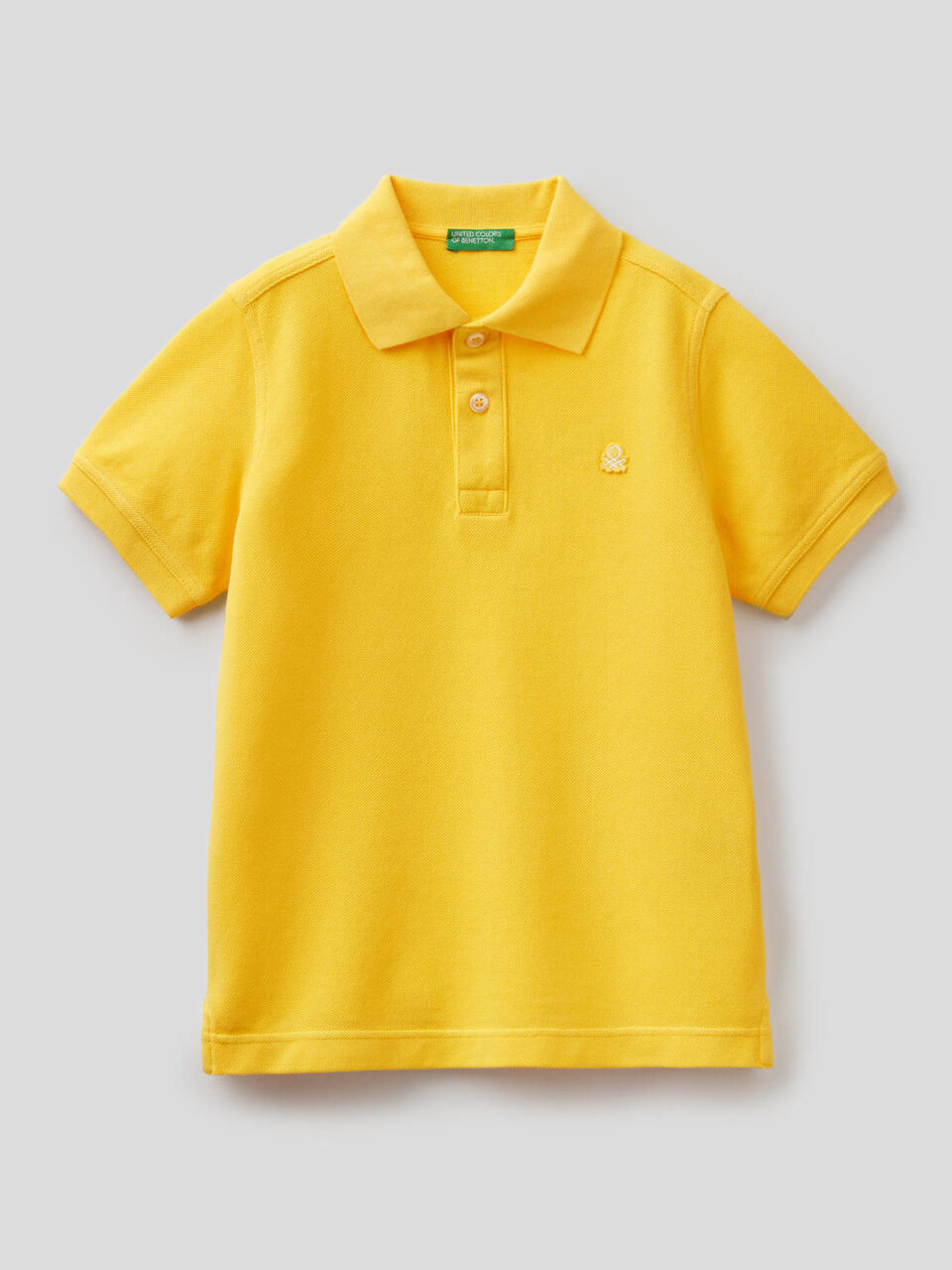 Polo in pure cotton pique image number null