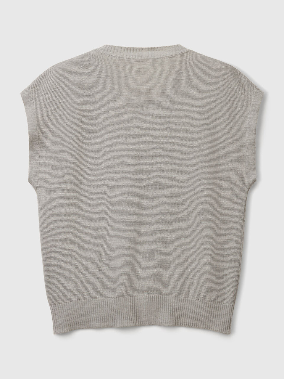 SLEEVELESS SWEATER Women image number 2