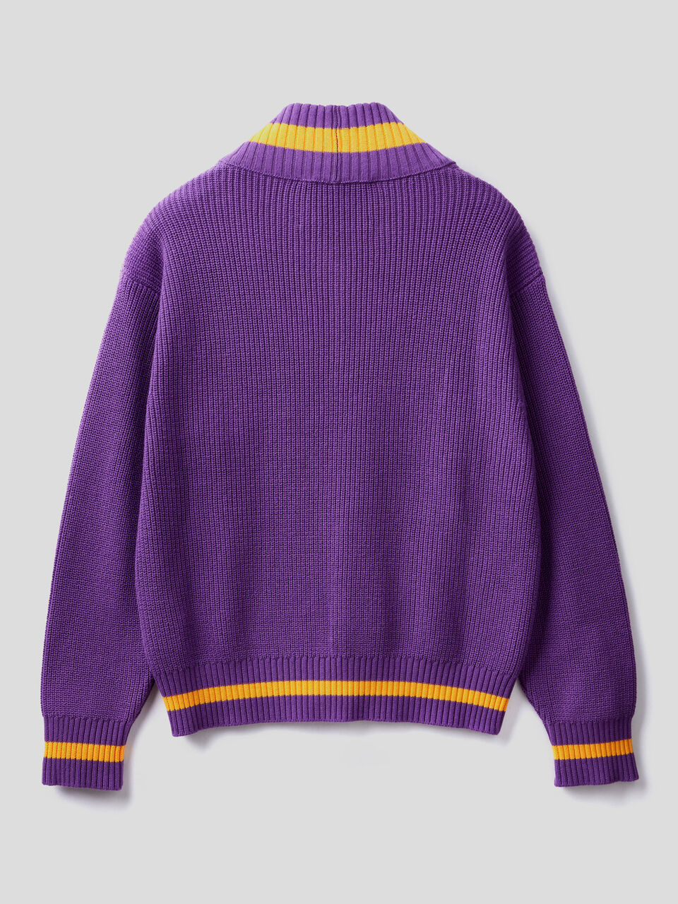 V-neck sweater with patch by Ghali image number 2