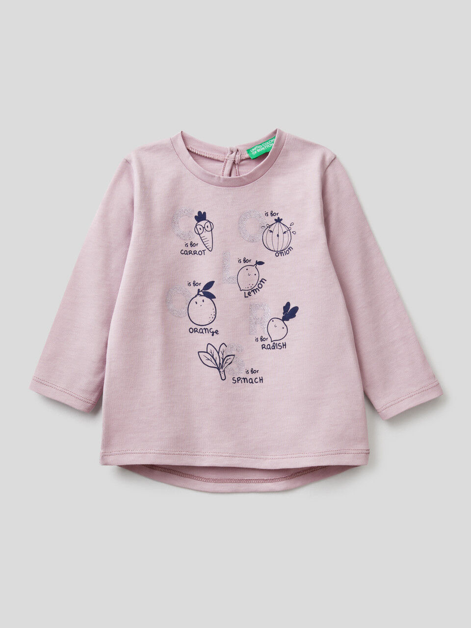 Kid Girls Long Sleeve T Shirts Collection 22 Benetton