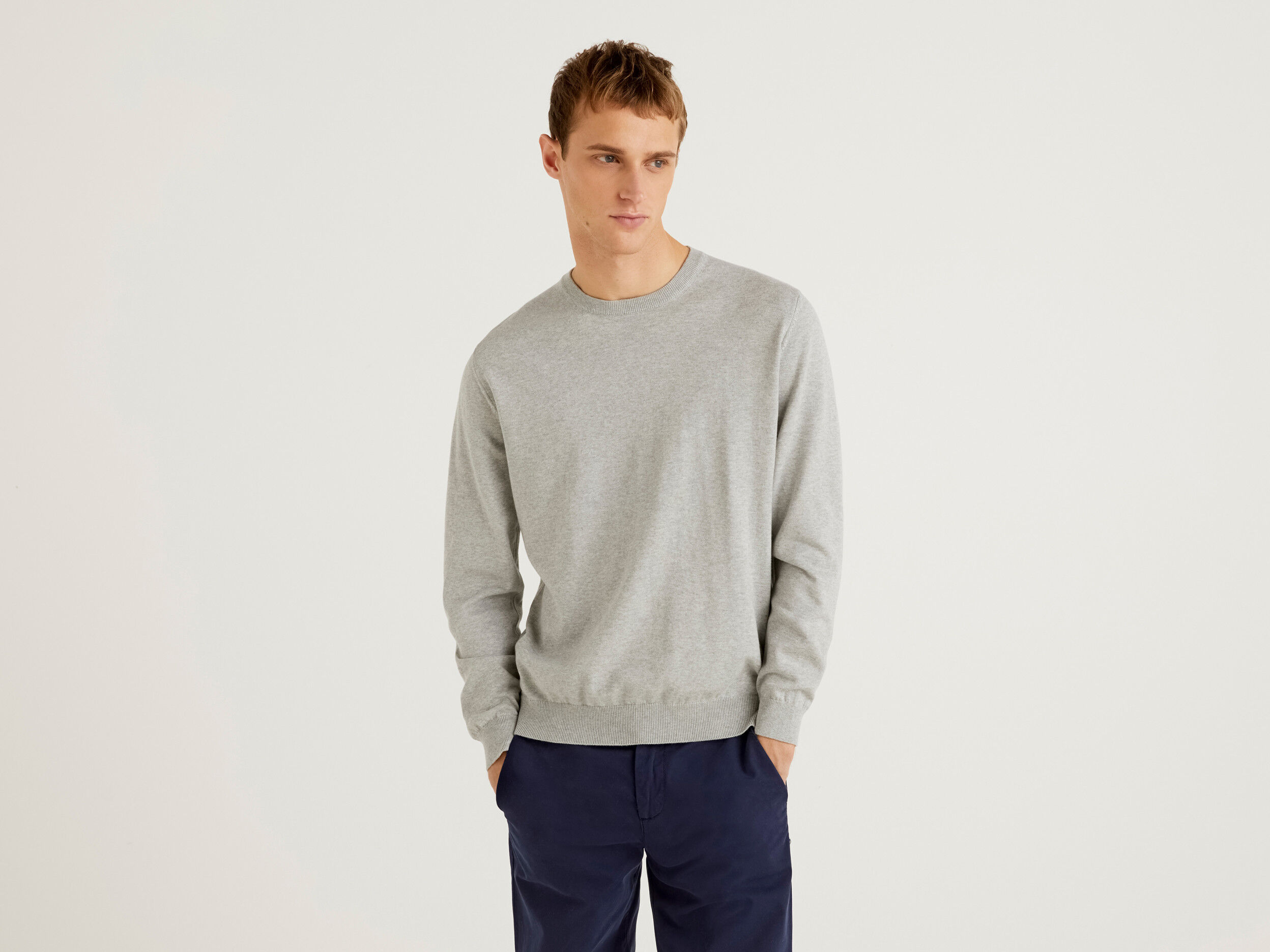 100 cotton crewneck sweatshirt