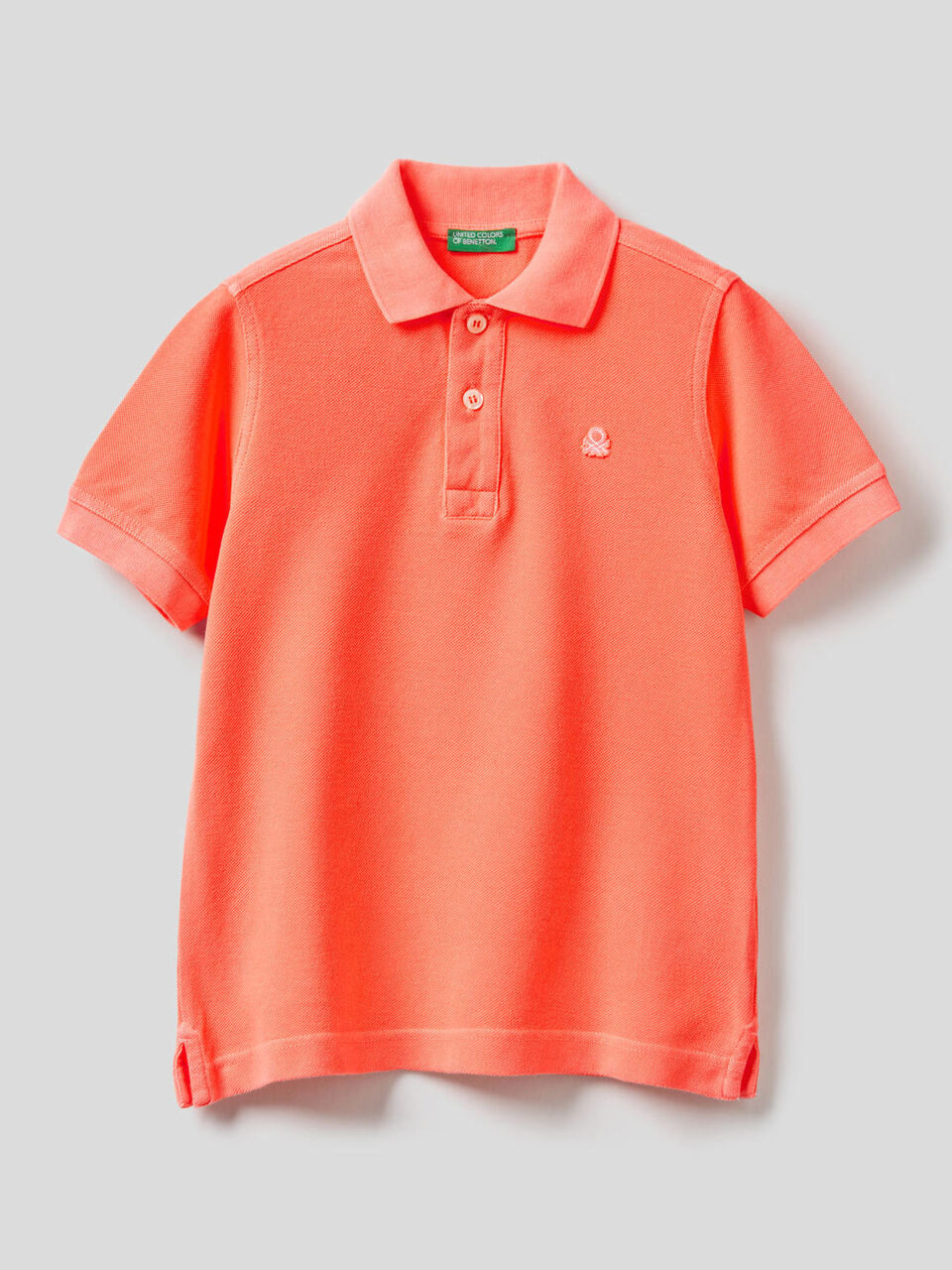 Pure cotton neon polo image number null