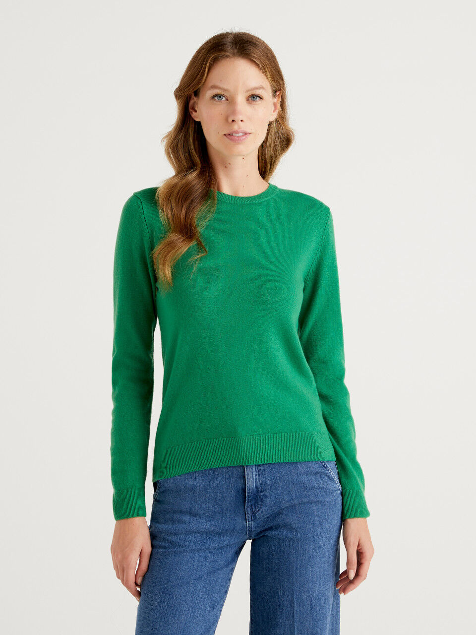 2020 Womens Designer Inspired  Zipper Cut Off 2 Tones Wool Knitwear Jumper 