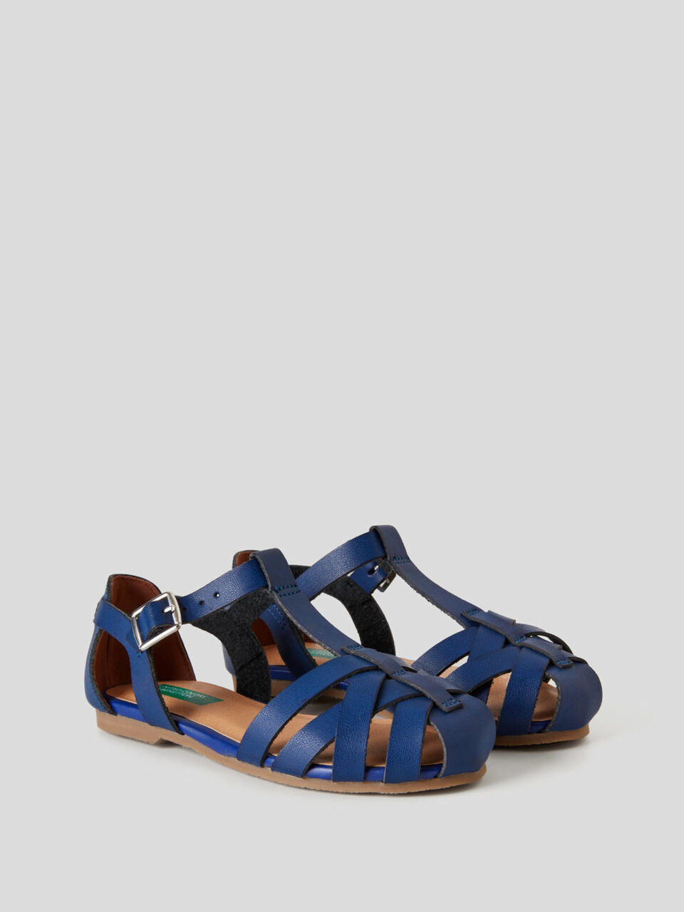 Sandals with braided upper image number null