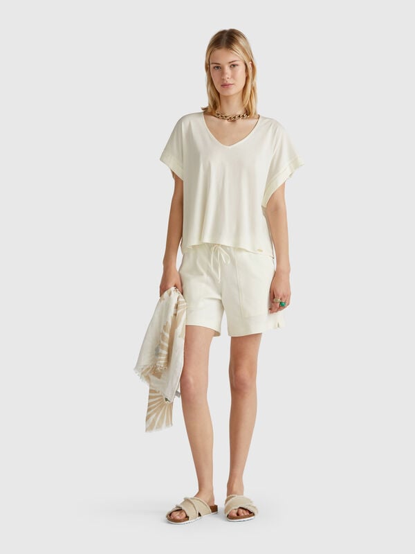 Shorts with drawstring Women