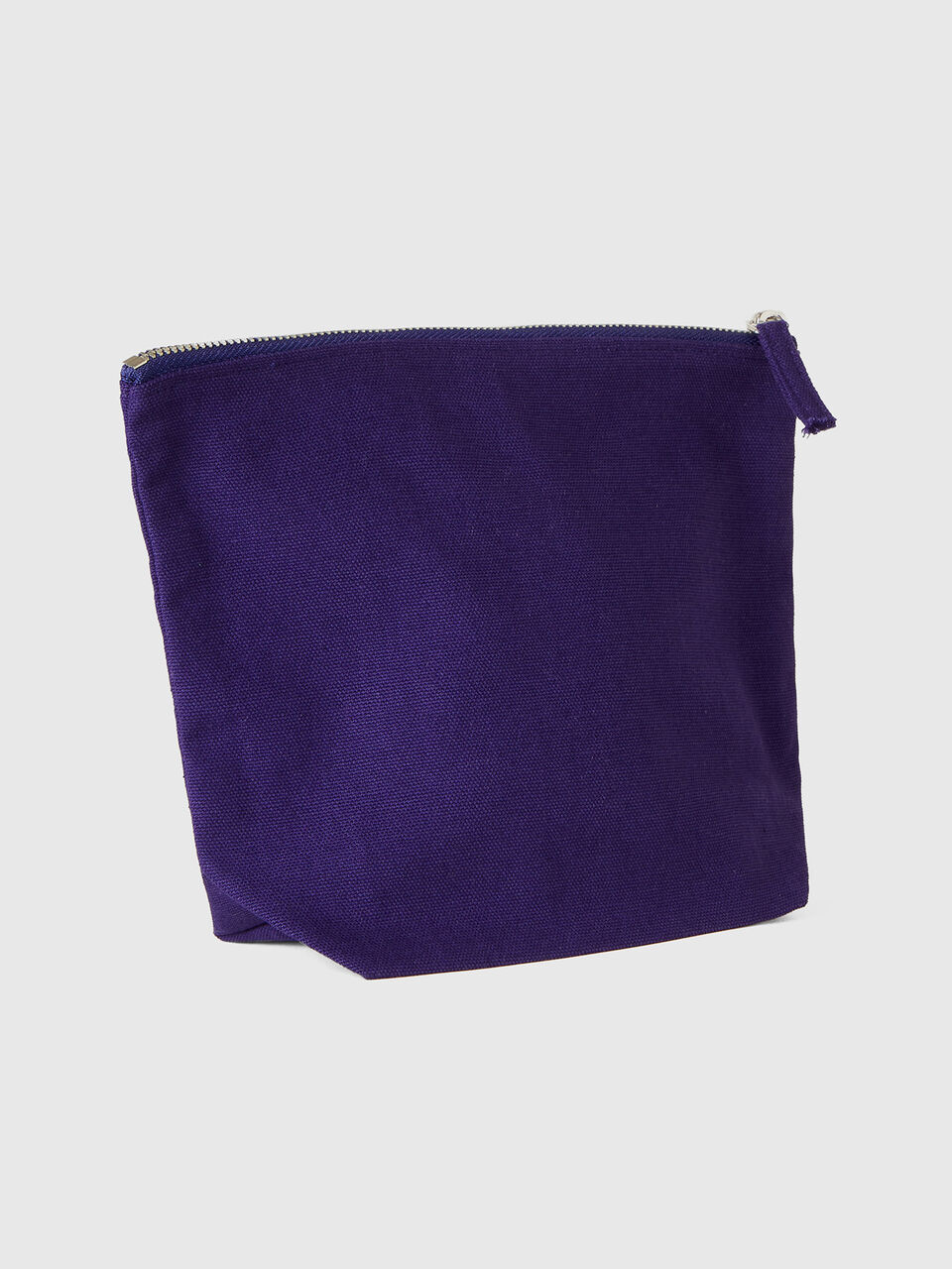 Blue clutch in pure cotton image number 2