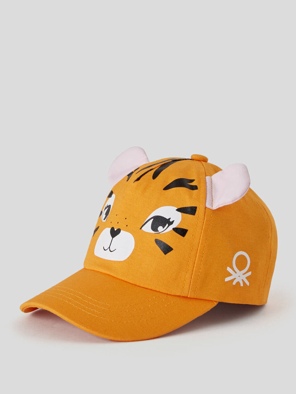 Hat with brim in pure cotton image number null