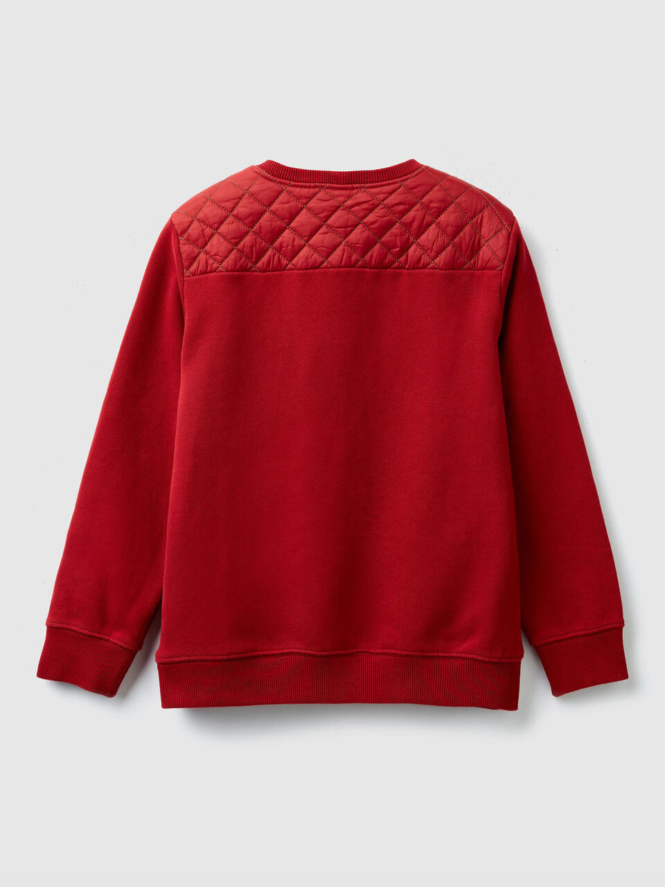 Sweatshirt with quilted details image number 2