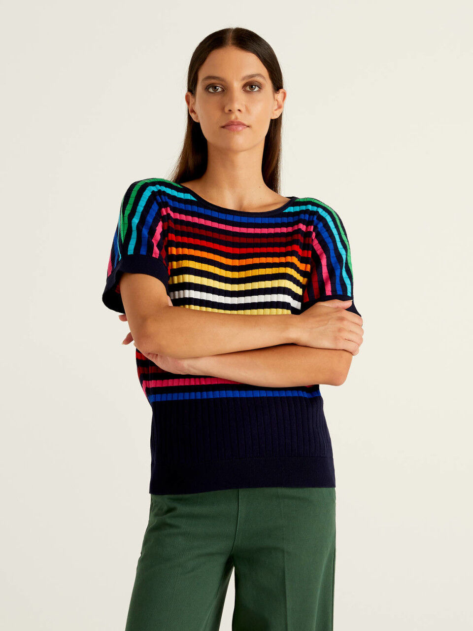 women's short sleeve sweaters