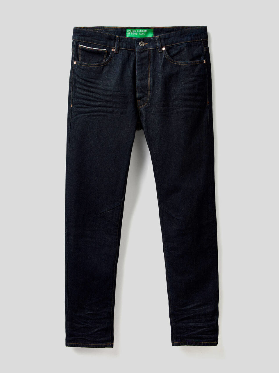 Five pocket jeans in 100% cotton denim image number null