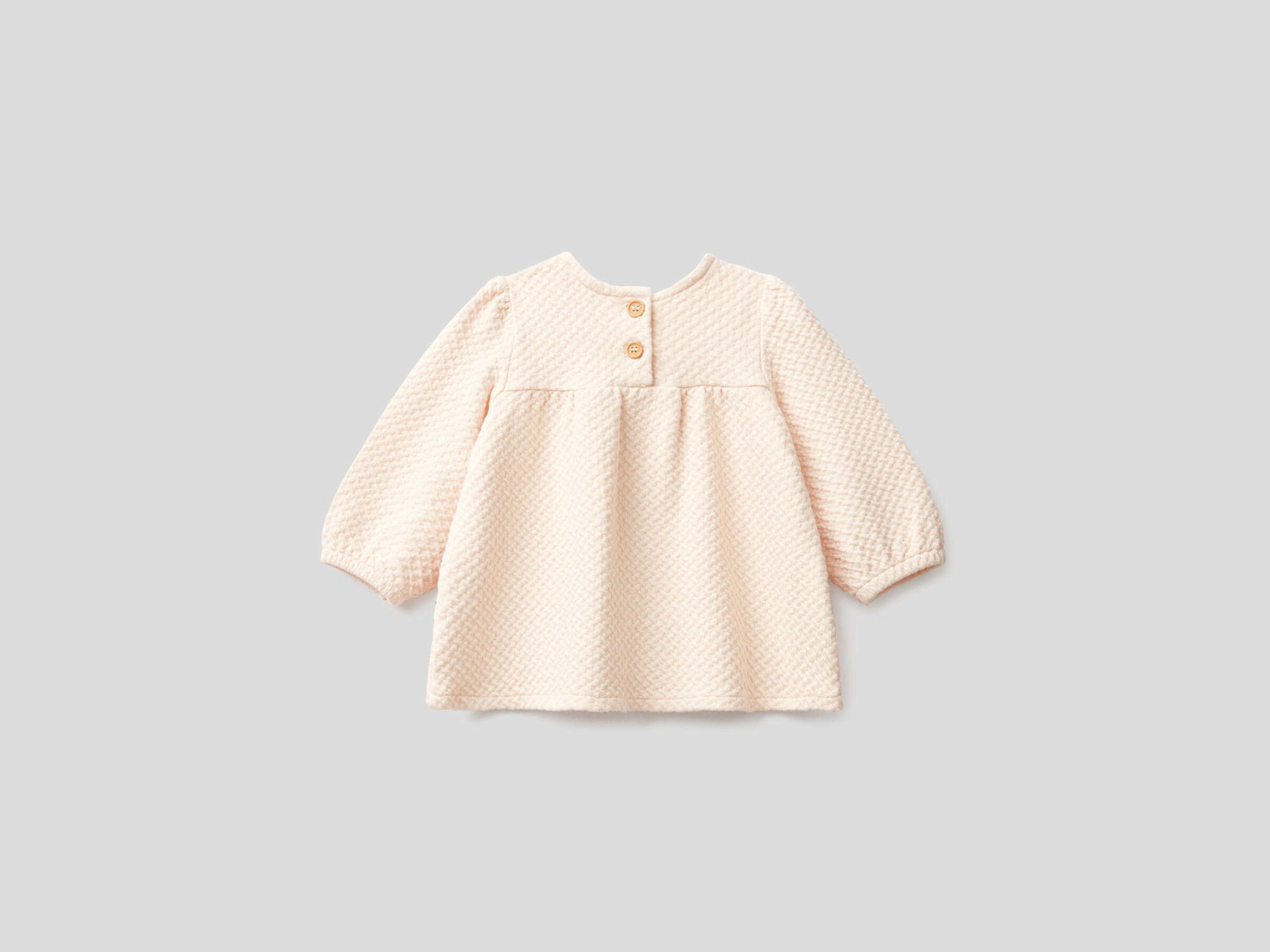 Sweatshirt in knit stretch organic cotton image number null