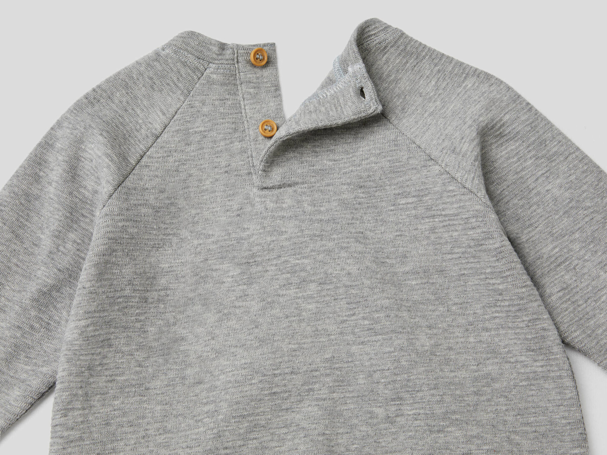 Sweatshirt in stretch organic cotton image number null