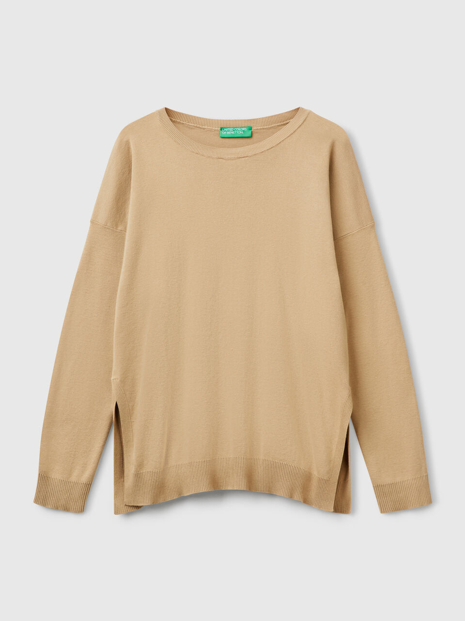 BOAT-NECK SWEAT.L/S Women image number 1