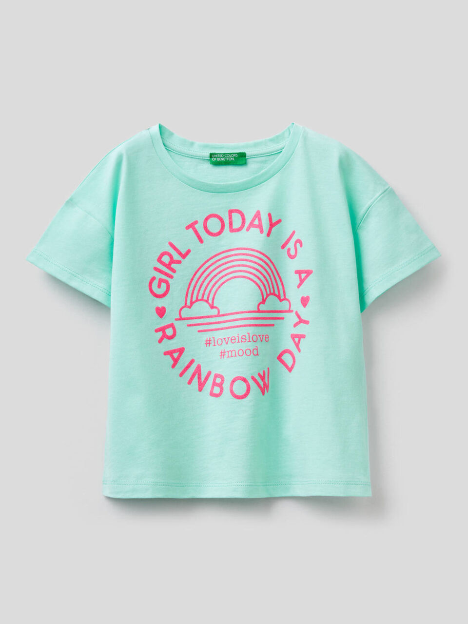 Pure cotton boxy t-shirt image number null
