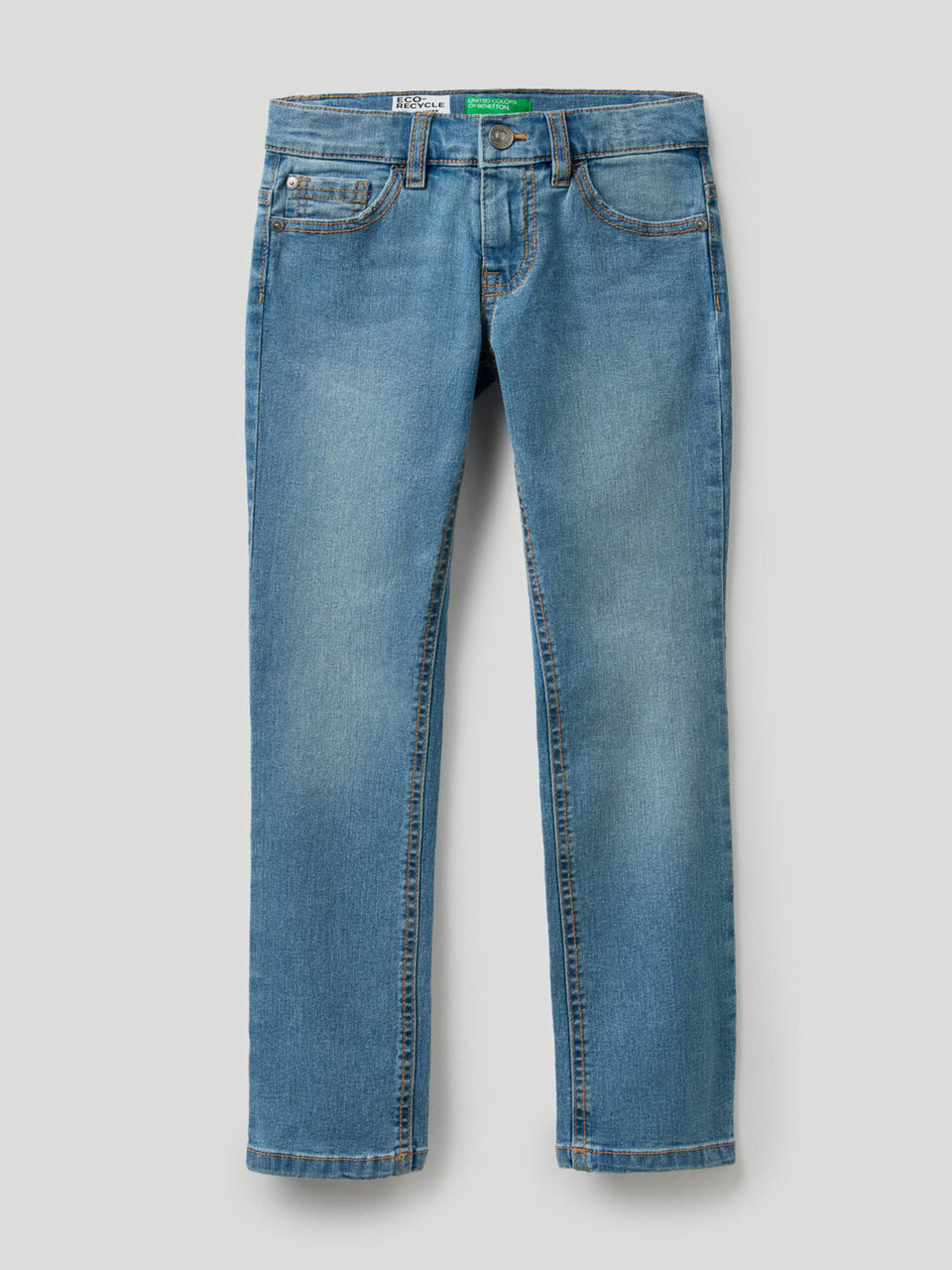 "Eco-Recycle" slim fit jeans image number null