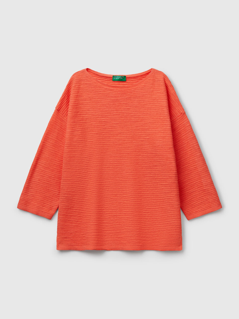 BOAT-NECK SWEAT.L/S Women image number 1