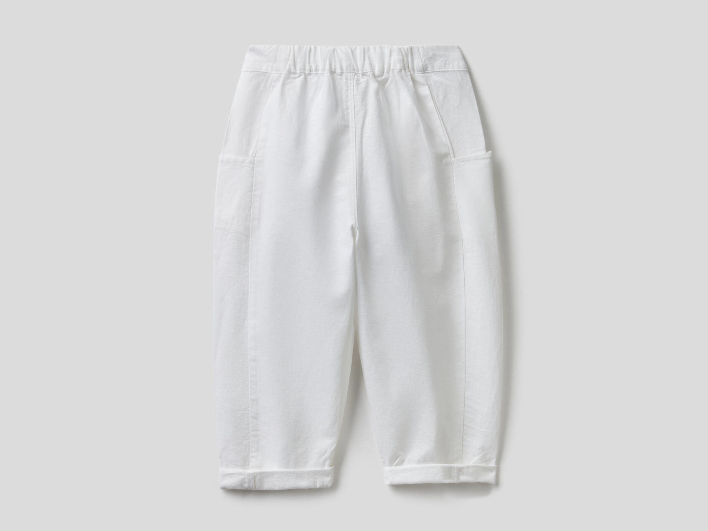 Pants in linen blend image number null