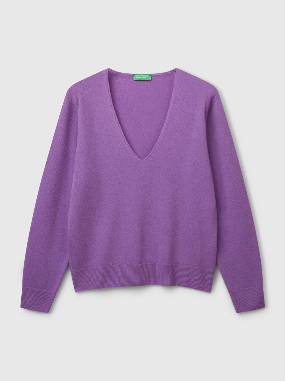 V NECK SWEATER L/S Women image number 1