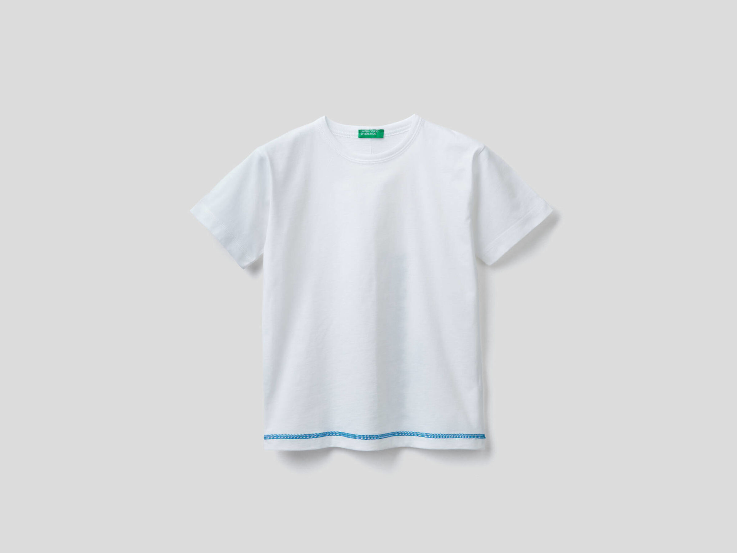Organic cotton t-shirt with slogan image number null