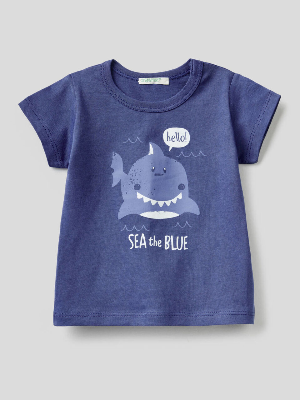 Organic cotton t-shirt with print image number null