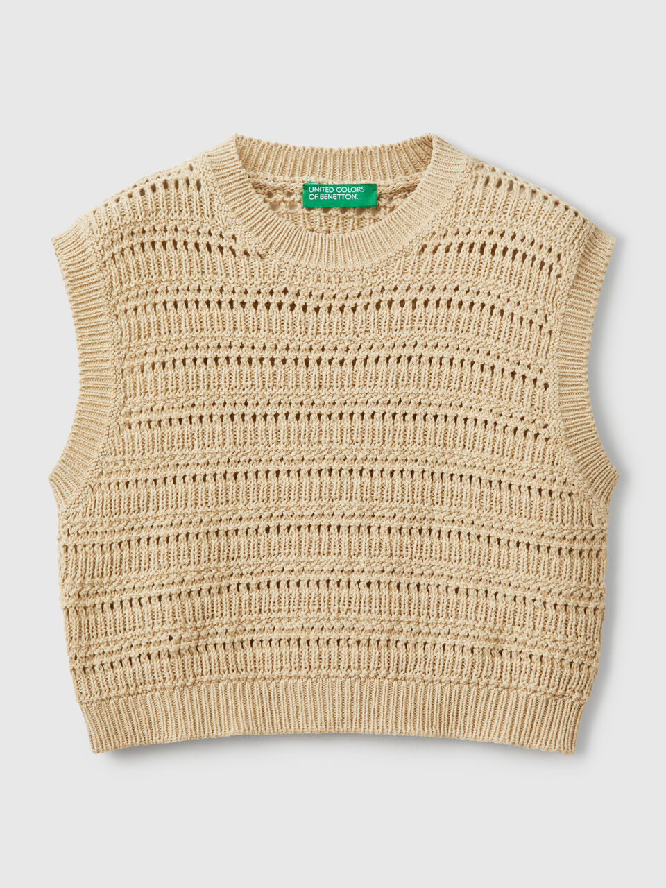 SLEEVELESS SWEATER Junior Girl image number 1