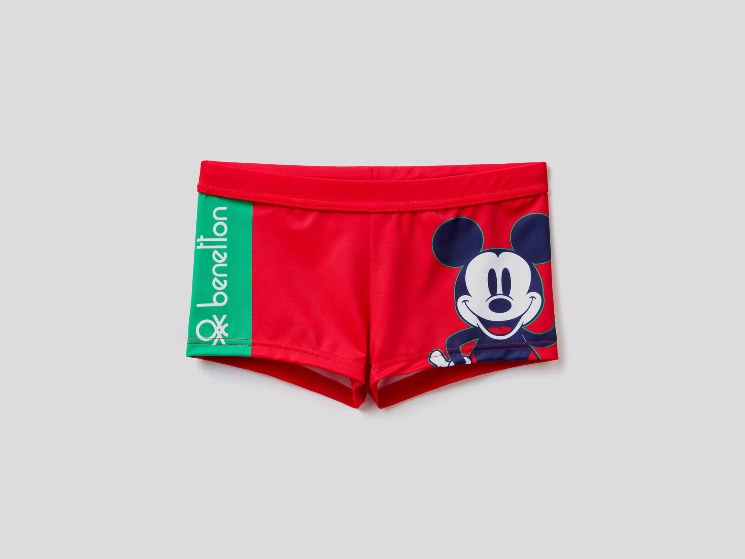 Swim trunks with "Mickey Mouse" print image number null