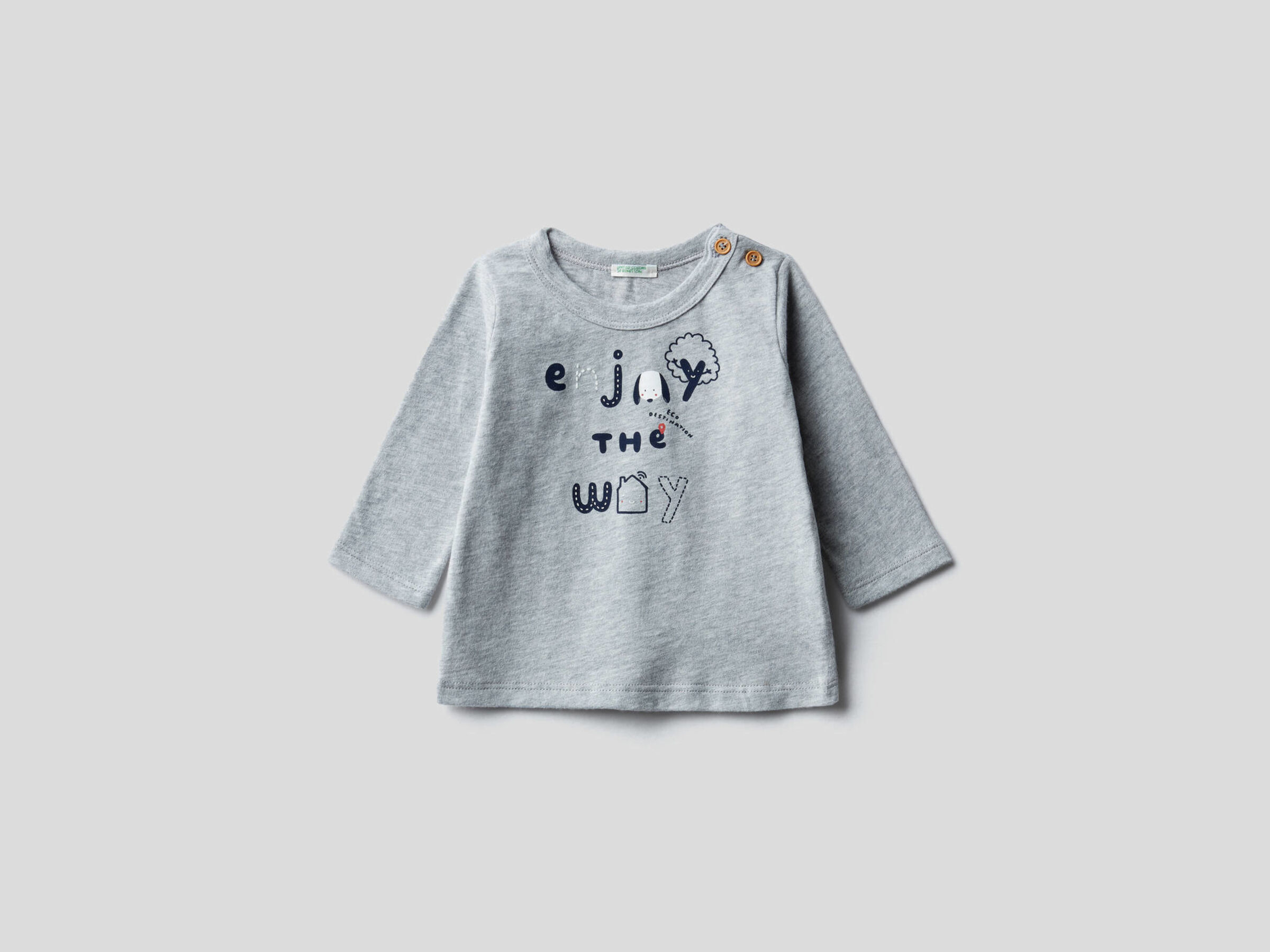 Long sleeve t-shirt with print image number null