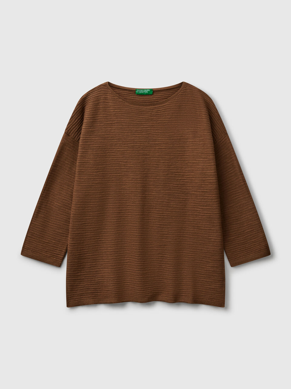 BOAT-NECK SWEAT.L/S Women image number 1