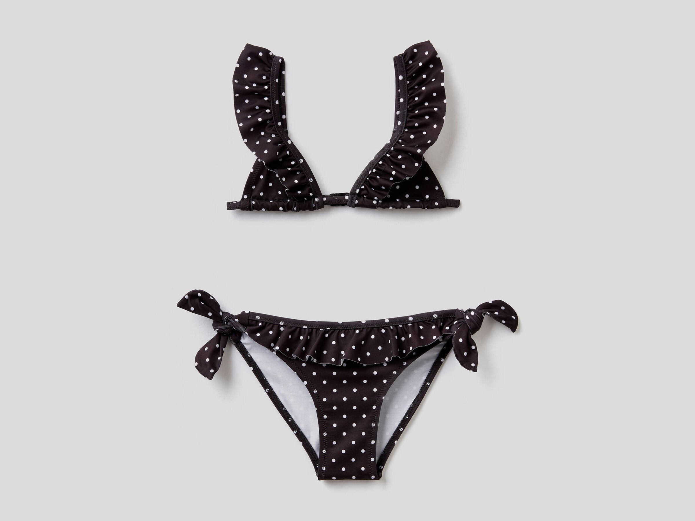 Polka dot bikini image number null