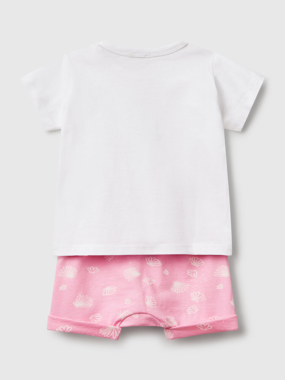 SET T-SHIRT+SHORTS New Born (0-18 months) image number 2
