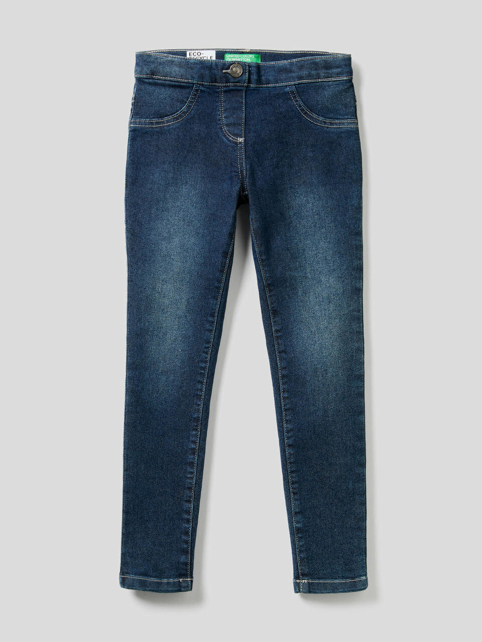 "Eco-Recycle" denim jeans image number null