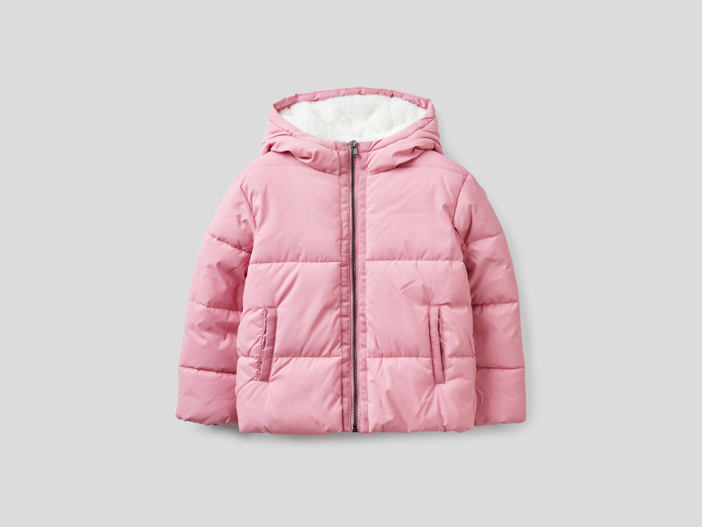 Padded jacket with hood image number null