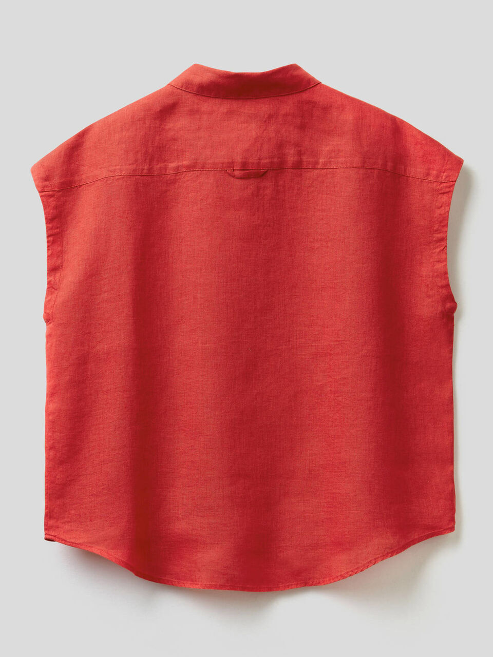 100% linen short sleeve shirt image number 2
