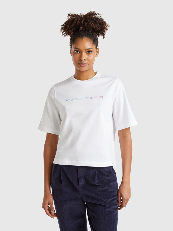T-shirt with logo print Women
