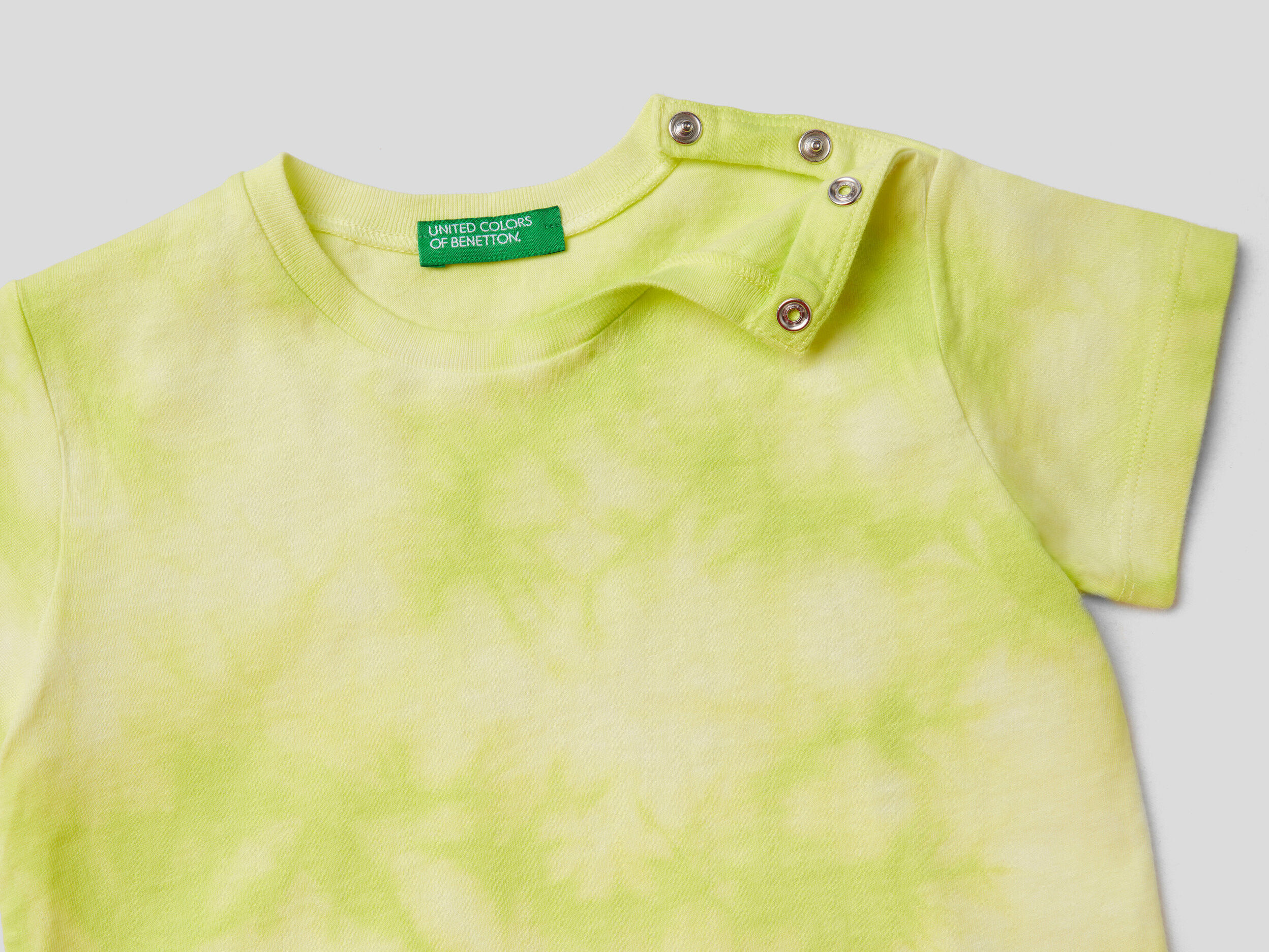 Green Lime Tie Dye Infant One Piece Toddler 3 M 24 M 100% Cotton Short Sleeve 
