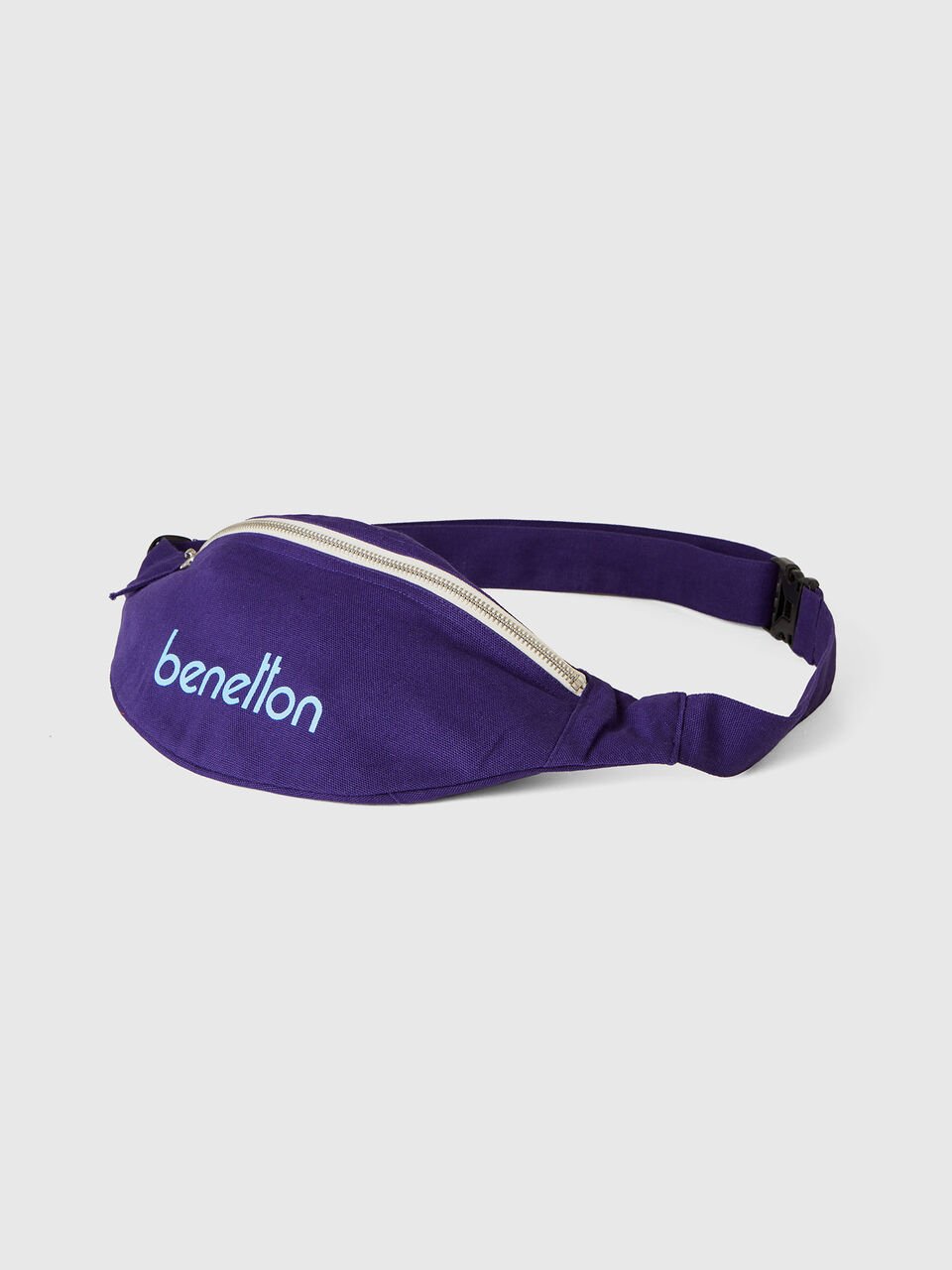 Blue pouch in pure cotton image number 1